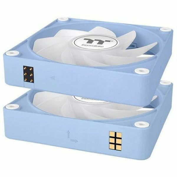 Thermaltake CT120 EX Reverse ARGB Sync PC Cooling Fan Hydrangea Blue (3-Fan Pack) - 3 Pack