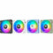 Thermaltake CT120 EX Reverse ARGB Sync PC Cooling Fan Hydrangea Blue (3-Fan Pack) - 3 Pack