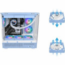 Thermaltake CT120 EX Reverse ARGB Sync PC Cooling Fan Hydrangea Blue (3-Fan Pack) - 3 Pack