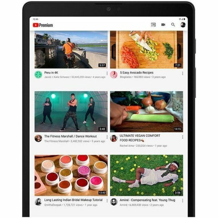 Samsung-IMSourcing Galaxy Tab A7 Lite SM-T220 Tablet - 8.7" WXGA+ - MediaTek - 3 GB - 32 GB Storage - Android 11 - Dark Gray