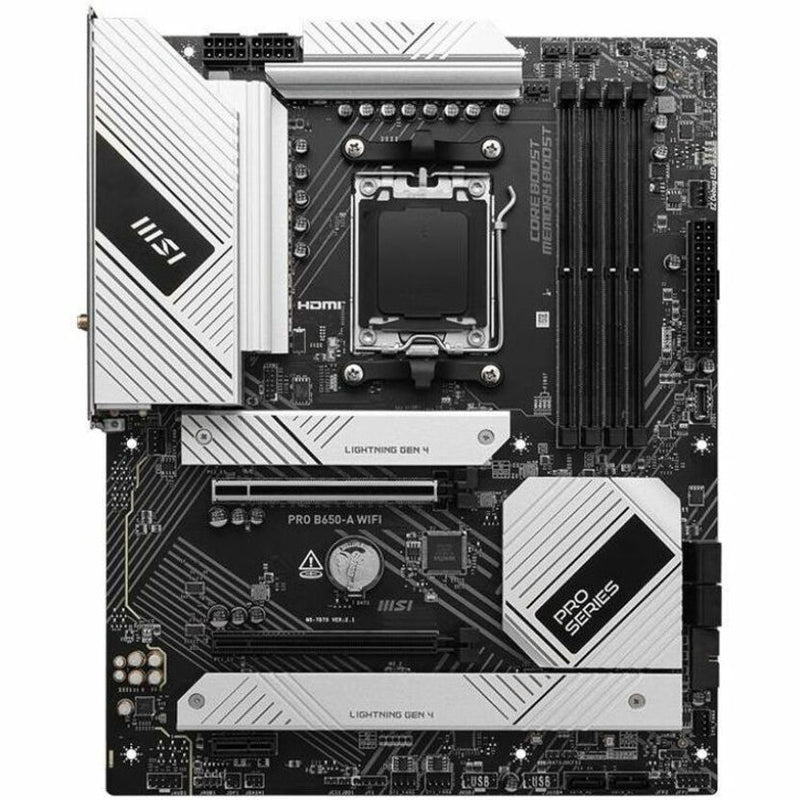 MSI PRO B650-A WIFI ATX Socket AM5 DDR5 for AMD Ryzen CPU