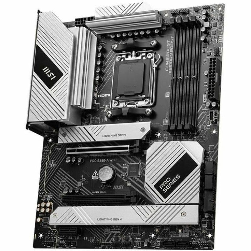 MSI PRO B650-A WIFI ATX Socket AM5 DDR5 for AMD Ryzen CPU