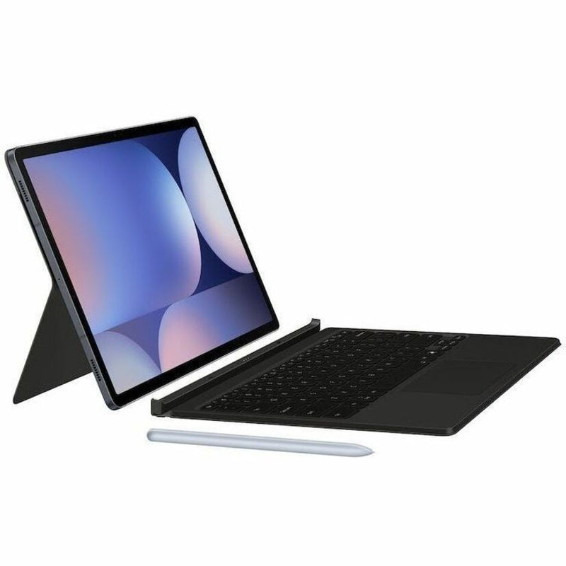 Samsung Book Cover Keyboard/Cover Case (Book Fold) Samsung Galaxy Tab S10+, Galaxy Tab S9+, Galaxy Tab S9 FE+ Tablet - Black