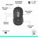 Logitech Signature Slim MK955 Combo for Business, Copilot Edition, Wireless Keyboard and Mouse, Graphite