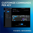 Logitech G915 X LIGHTSPEED Low-Profile Wireless Gaming Keyboard, Double-Shot PBT Keycaps, Fully Programmable Keys, RGB Backlighting, Sleek Aluminum Finishing, GL Brown Tactile Switches - PC/Mac