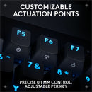 Logitech G PRO X TKL RAPID Tenkeyless Wired Gaming Keyboard With Magnetic Analog Switches, Rapid Trigger Mode, Adjustable Actuation, and Customizable RGB Lighting, Black