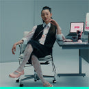 Logitech POP ICON COMBO, Bluetooth Keyboard and Mouse Combo, Comfortable Typing, Programmable Keys and Buttons, Quiet Clicks (Lilac & Off-white)