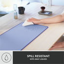 Logitech Desk Mat - Studio Series with Anti-slip Base, Spill-resistant Durable Design, Fine Weave Material, Lilac