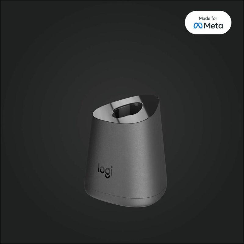 Logitech MX Inkwell Charging Dock for MX Ink Mixed-Reality (MR) Stylus - Meta Quest 2, Meta Quest 3, Meta Quest 3S