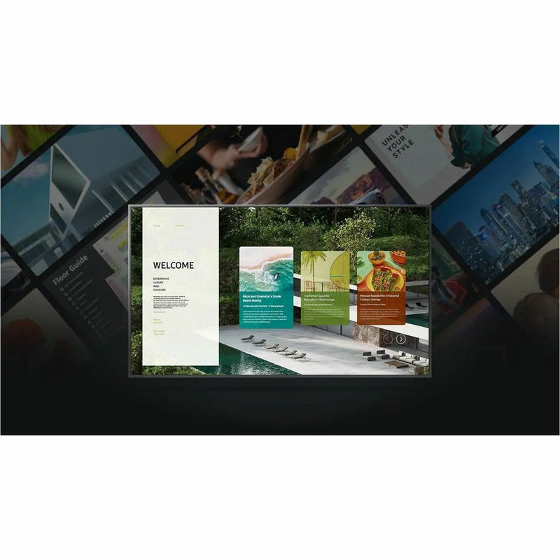 Samsung Crystal HCU7080 HG50CU708NF 50" Smart LED-LCD TV - 4K UHDTV - High Dynamic Range (HDR) - Black