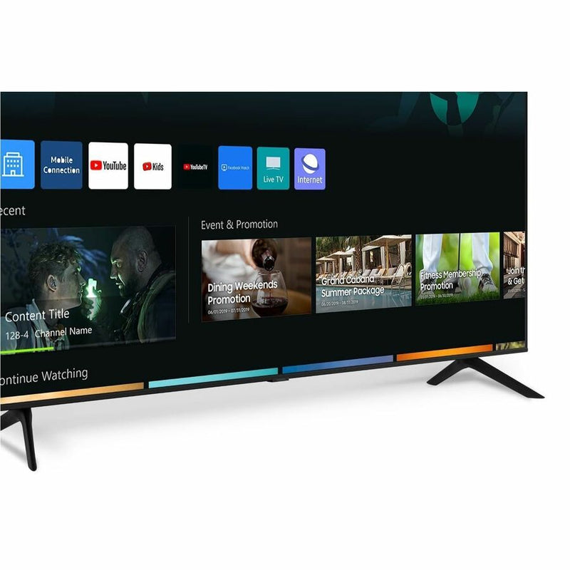 Samsung Crystal HCU7080 HG55CU708NF 55" Smart LED-LCD TV - 4K UHDTV - High Dynamic Range (HDR) - Black