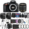 Nikon D5600 24.2MP DSLR Camera with 18-55mm Lens and 32GB Accessory Bundle