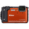 NIKON COOLPIX W300 16MP Waterproof Wi-Fi UHD 4K/30p Video Recording Digital Camera Orange