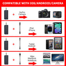 Nikon Z30 Mirrorless Camera Bundle for Youtubers Vloggers Content Creators with 2-Person Wireless Microphone Set and Lighting