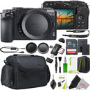 Nikon Z 30 Mirrorless Camera Body (Black) with SanDisk 64GB Ultra SDXC Card Basic Accessory Bundle