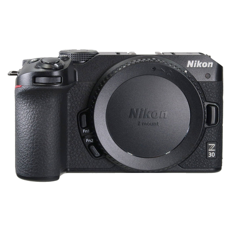 Nikon Z 30 Mirrorless Camera Body (Black) with SanDisk 64GB Ultra SDXC Card Basic Accessory Bundle