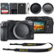 Nikon Z 30 Mirrorless Camera Body Only (Black) with Sandisk Ultra 128 GB SDXC UHS I Memory Card