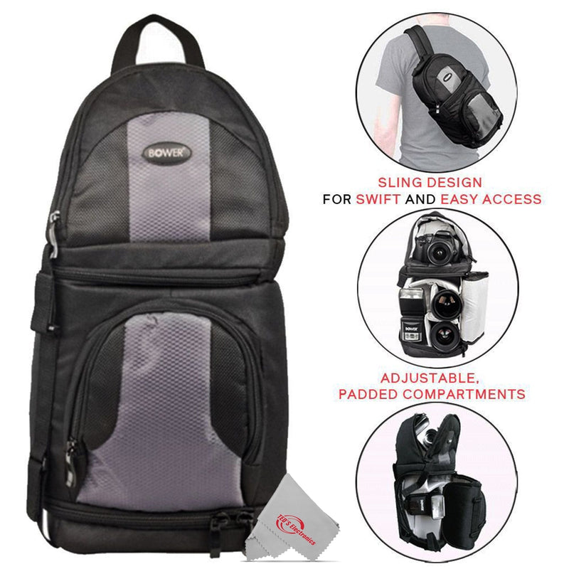 Nikon 8x42 Monarch 7 ATB Binoculars (Black) + Bundle with Backpack