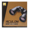 Nikon 16x50 Aculon A211 Binocular (Black) 8250 with 62" Tripod High Quality 8lb Capacity 3-Way Fluid Pan Head Quick Release Bubble Level and Backpack