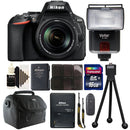NikonNikon D5600 24.2MP DSLR Camera with 18-140mm VR Lens , Slave Flash and Accessory Kit
 D5300 24.2MP DSLR Camera with 18-140mm VR Lens , Slave Flash and Accessory Kit