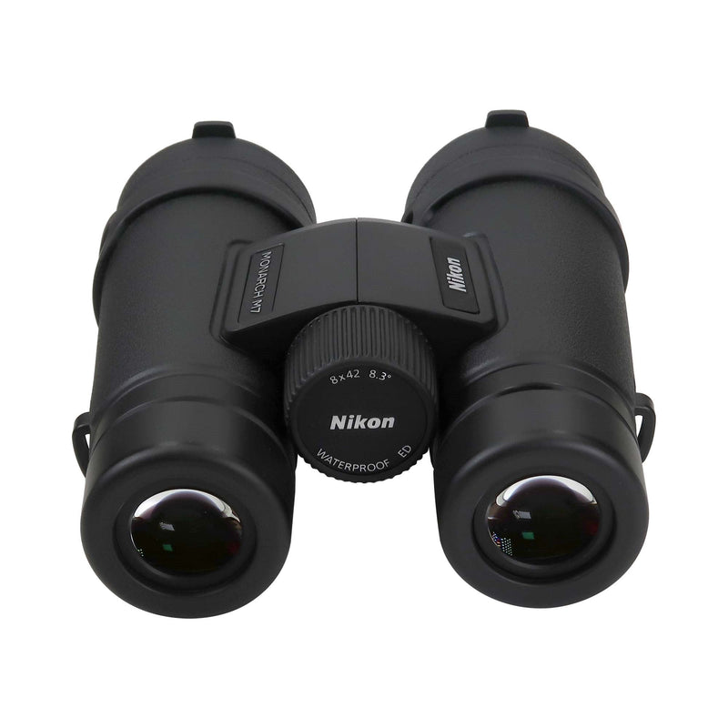 Nikon 8x42 Monarch M7 Waterproof Roof Prism Binoculars and Vivitar SLING1 1/4-20" Padded Neoprene Sling Hands Free Strap Kit