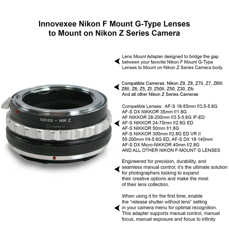 Nikon AF-S DX Micro-NIKKOR 40mm f/2.8G Lens Kit with Adapter for Nikon Z Z5 Z6 Z7 ZF Zfc Z30 Z50 Cameras