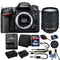 Nikon D7200 24.2MP Digital SLR Camera with 18-140mm Lens and Accessory Kit