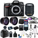 Nikon D7200 DSLR Camera with 18-140mm Lens and Deluxe Accessory Kit
