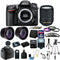 Nikon D7200 DSLR Camera with 18-140mm Lens and Deluxe Accessory Kit