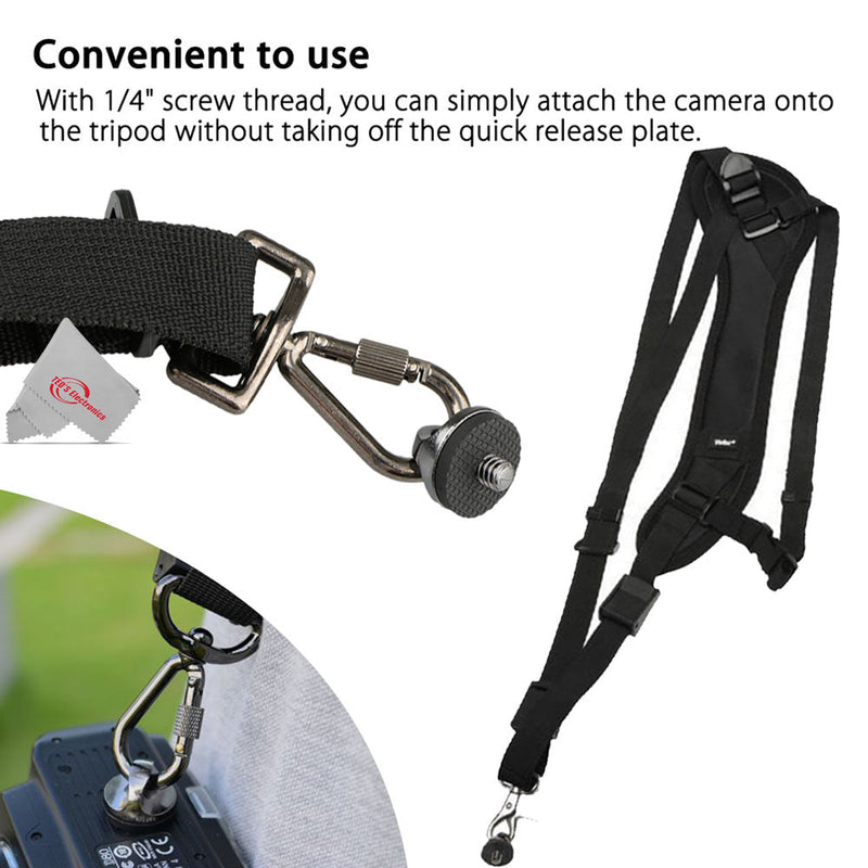 Nikon 10x50 Action Extreme ATB Binoculars with Sling Backpack and SLING1 Padded Neoprene Sling Hands Free Camera Strap with Threaded Fastener 1/4-20" Thread