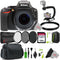 Nikon D5600 24.2MP Digital SLR Camera with AF-P Nikkor 10-20mm Lens Accessory Bundle