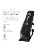 Wahl 5 Star Cordless Black Magic Clip Clipper