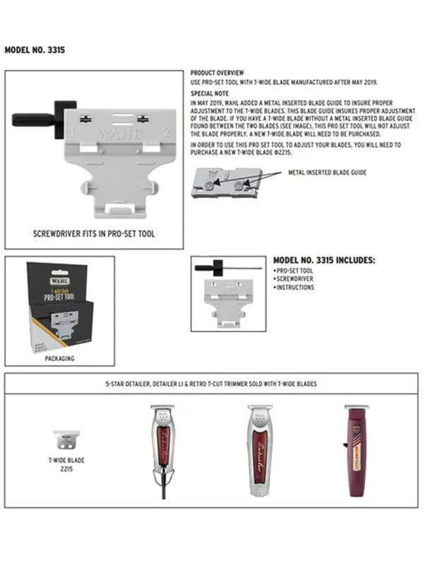 Wahl Pro-Set Alignment Tool