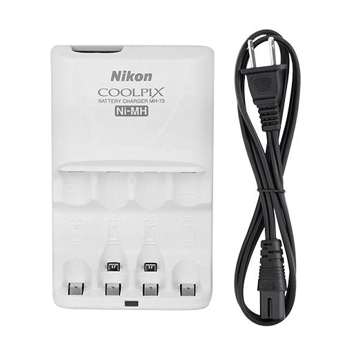 Nikon MH-73 Ni-MH Battery Charger for Ni-MH AA Rechargeable Batteries