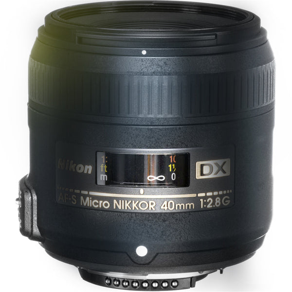 Nikon AF-S DX Micro NIKKOR 40mm f/2.8G for Macro Shooting Lens with UV + Cleaning Accessory Kit