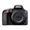 Nikon D3500 24.2MP Digital SLR Camera with 18-55mm AF-P DX Lens + 128GB Memory Card with Extra Battery