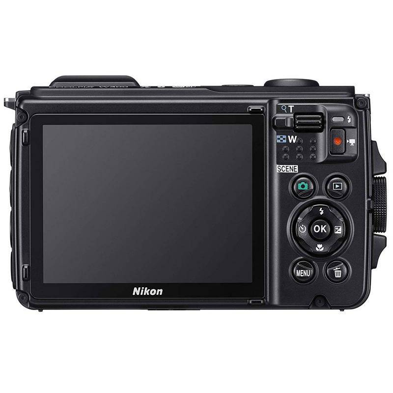 NIKON COOLPIX W300 16MP Waterproof Wi-Fi UHD 4K/30p Video Recording Digital Camera Camouflage
