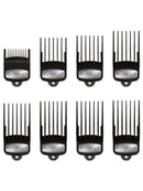 Wahl 8-Pack Premium Black Comb Guide Set
