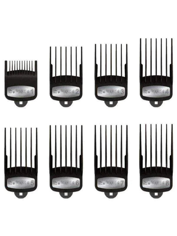 Wahl 8-Pack Premium Black Comb Guide Set