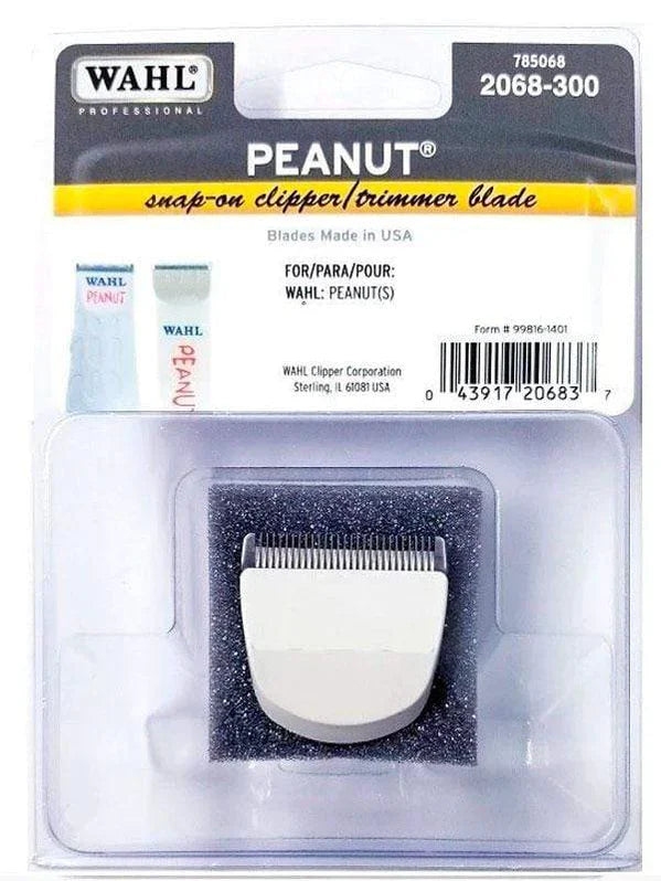 Wahl Peanut Snap-On White Clipper/Trimmer Blade #2068-300