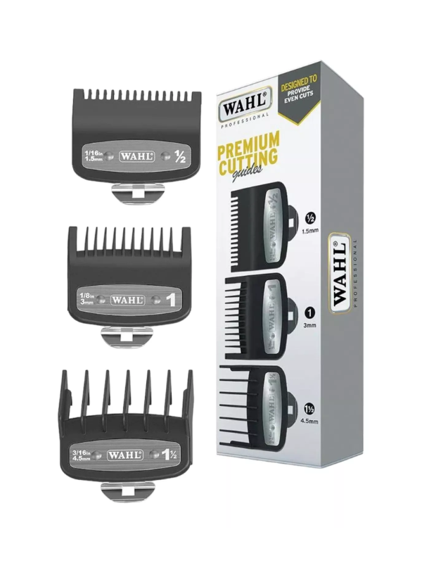 Wahl Premium Metal Clip Set of 3 Clipper Guide #3354-5001